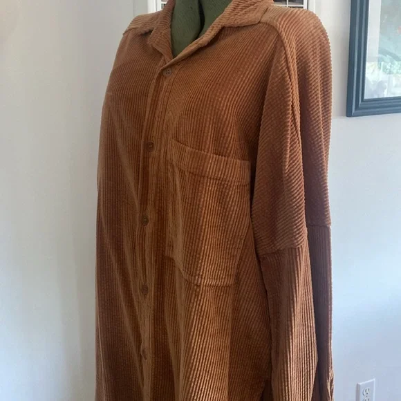 CP shades free people jack cord cotton over shirt medium - Picture 1 of 13